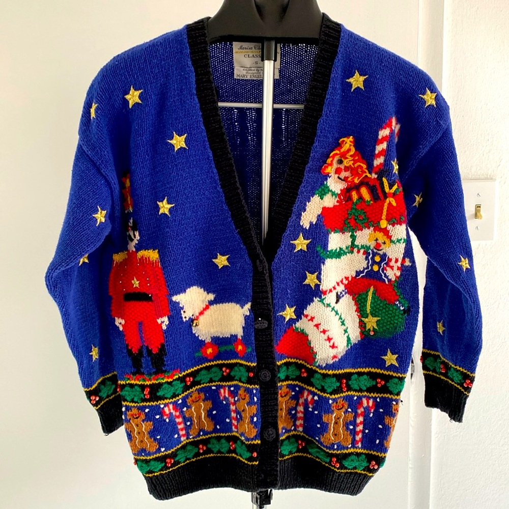 Marisa Christina Christmas cardigan
